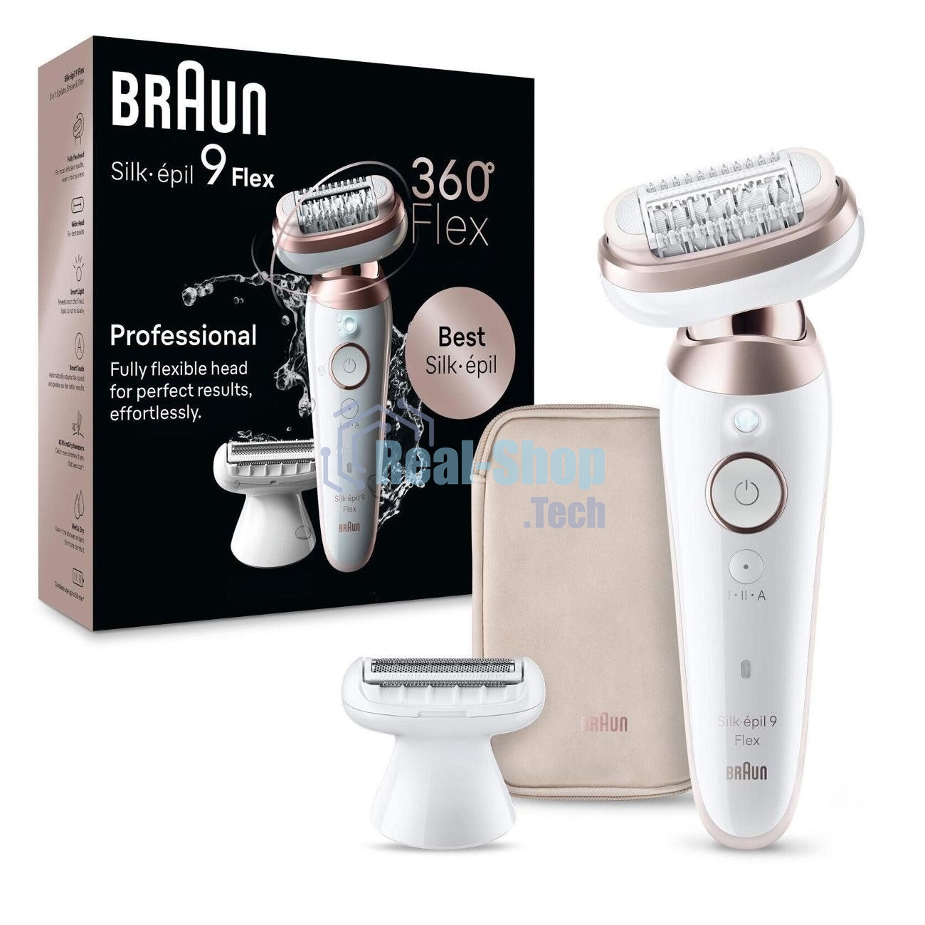 Электрический эпилятор BRAUN SES9-030 3D