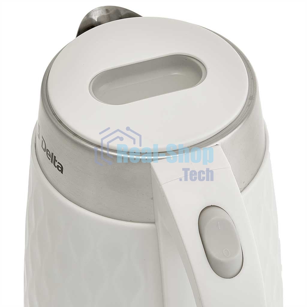 Чайник электрический DELTA DL-1111 белый