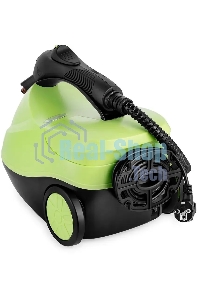 Пароочиститель напольный Kitfort КТ-9186 2000Вт салатовый/черный