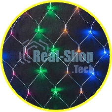 Гирлянда Navigator NGF-N01-240RGbY-12-2x2m-230-TR-IP20