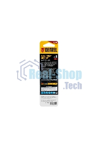 Сверло спиральное по металлу Denzel 8 x 117мм, Р6М5, Golden Tip