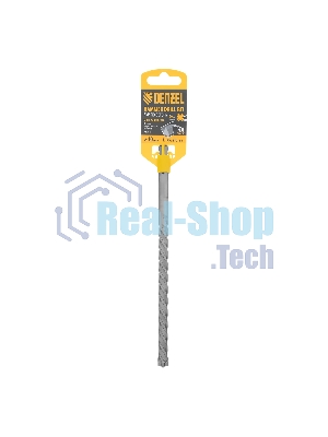 Бур по бетону Denzel цельная крестовая пластина, 10x215 мм, SDS PLUS