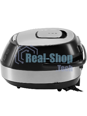Мультиварка Polaris PMC 0517AD серебристый/черный, 5 л, 860 Вт, сенсор, 15 программ