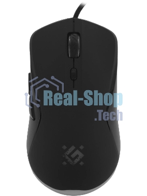 Мышь проводная Defender Arga GM-049 черный, 3600 dpi, USB, кнопки - 6