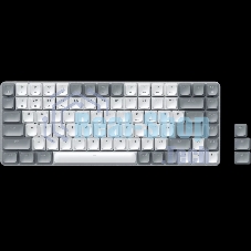 Клавиатура беспроводная механическая Satechi SM1 Slim Mechanical Backlit Bluetooth Keyboard, белый/серый ST-KSM1LT-RU