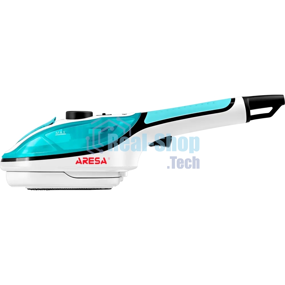 Отпариватель Aresa AR-2304 бирюзовый, 1000 Вт, 25 г/мин, 90 мл