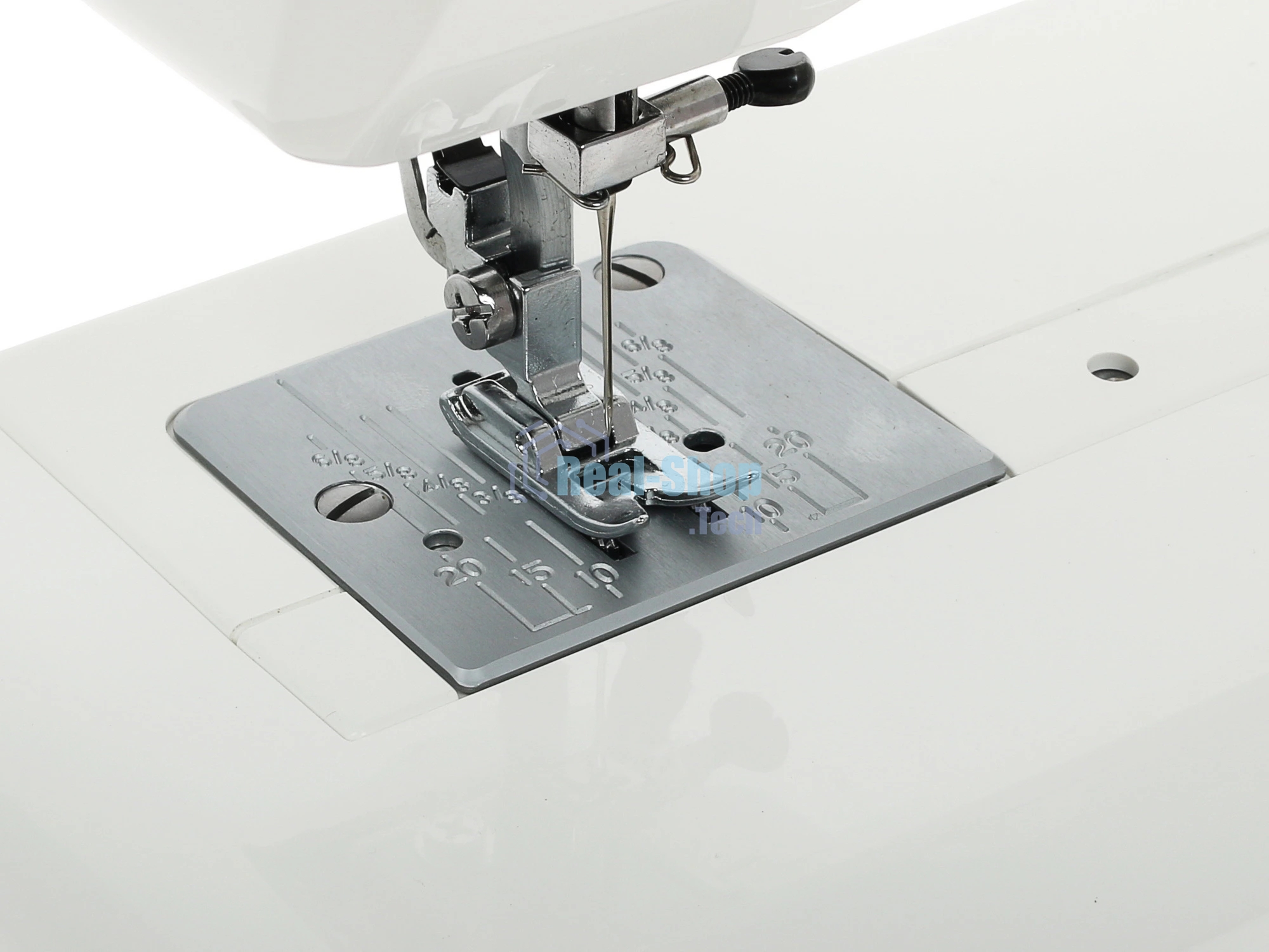 Швейная машина Janome MX 55 белый/розовый, электромеханическая, вертикальный качающийся, 15 операций, петля полуавтомат