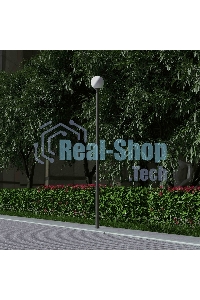 Опора КО 1(ф)-1-4м порош. покраска черный без ЗДФ Пересвет В00007136