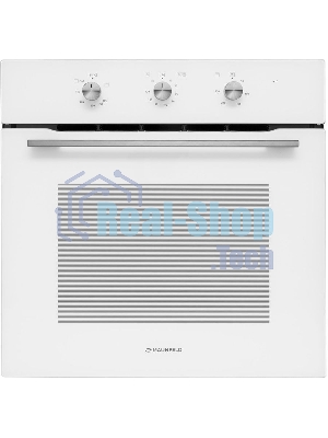 Шкаф духовой газовый с электрическим грилем Maunfeld MOGS703W, встраиваемый