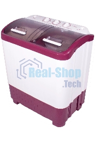 Стиральная машина EVGO WS-40PET белый/красный загр. вертикальная макс.:4 кг 1350 об/мин класс: А+