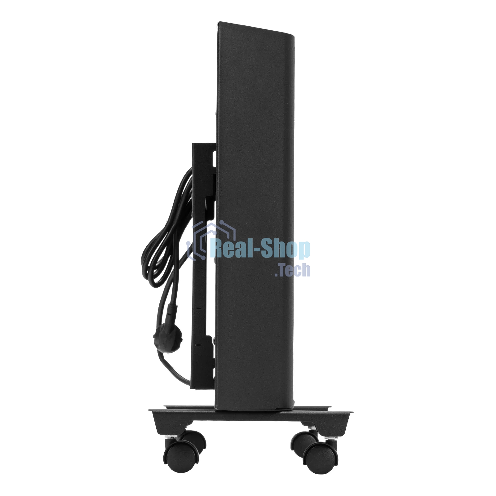 Конвектор Denzel XCE-1500B черный, 1500 Вт, 20 м2, термостат