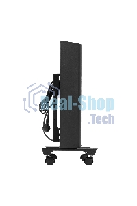 Конвектор Denzel XCE-1500B черный, 1500 Вт, 20 м2, термостат