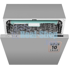 Встраиваемая посудомоечная машина Weissgauff BDW 6033 Wi-Fi Inverter Autoopen, полноразмерная