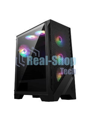 Компьютерный корпус MSI MAG FORGE 120A Mid-Tower, ATX, 2xUSB 3.2, Audio I/O, 6x120мм autoRGb Fan PWM RGb PWM Control Board, Tempered Glass Window