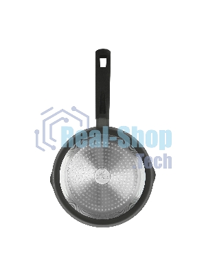 Сковорода-гриль Rondell Trumpf RDA-1341 круглая 20см покрытие: Xylan Plus ручка несъемная (без крышки) черный