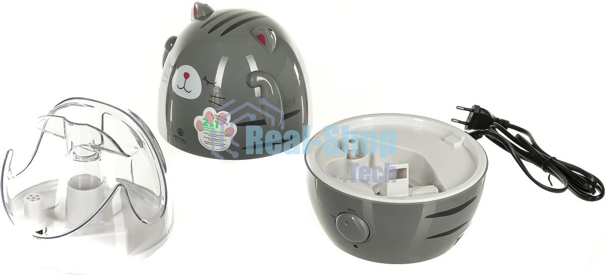 Увлажнитель воздуха ультразвуковой Royal Clima RUH-MR200/1.5M-GR 20Вт серый