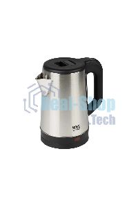 Чайник электрический HOMESTAR HS-1041 1,8 л, 1500 Вт, нержавейка, стальной/черный