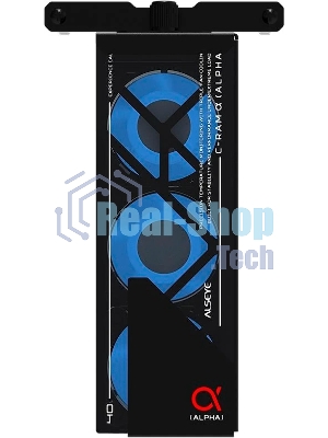 Вентилятор для процессора ALSEYE AS.03.08.0001 (C-RAM-Alpha-B) Product Size: 145.9 x 82 x 38.3мм Number of fans: 3 Size: 40 x 40 x 20мм Material: 1мм SPCC thick sheet metal Surface treatment: Powder coated black on the surface Box: Black Leaf: Milk white Luminous effect: internally emitting ARGb Speed: 1000-3500RPM Ou