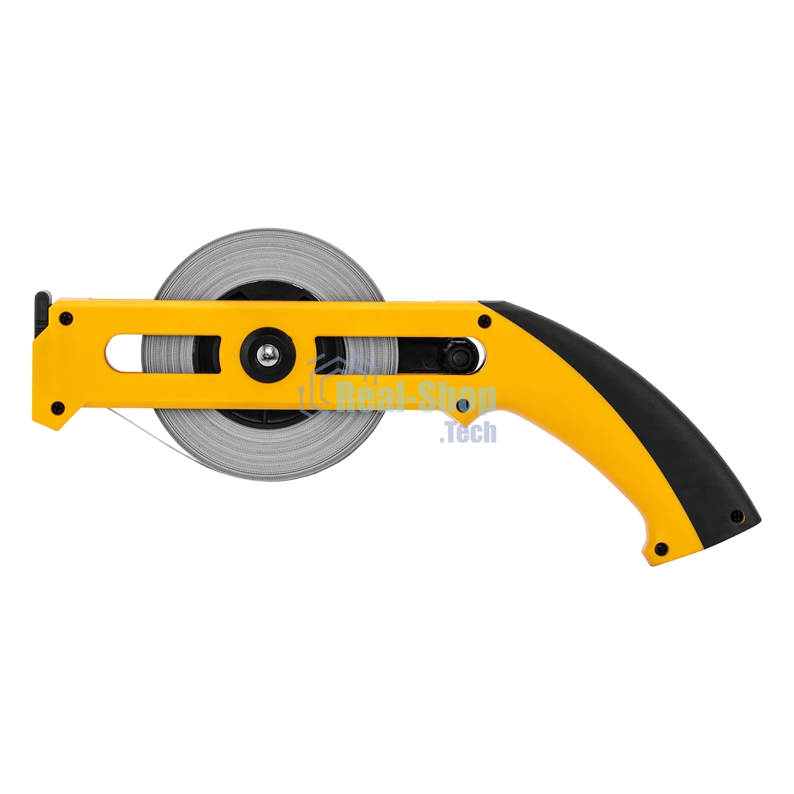 Рулетка геодезическая Denzel 30 м х 13 мм, открытый корпус, металлическая лента