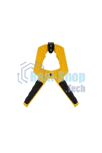 Струбцина клещеобразная Denzel усиленная 80 х 60 мм, двухкомпонентные рукоятки