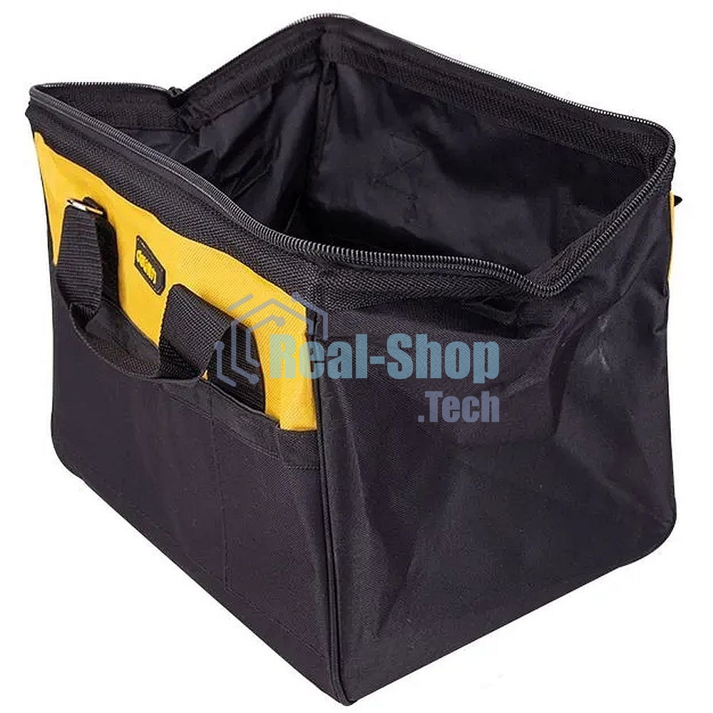 Сумка-саквояж для инструментов Deli DL-P2 350 x 280 x 290мм, 14 карманов, плечевой ремень, ткань Оксфорд 600D