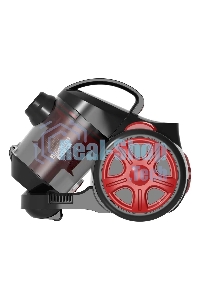 Пылесос Blackton Bt VC1802B серый/красный, 350 Вт, сухая уборка, пылесборник контейнер 2 л