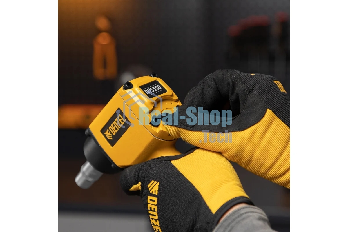 Ударный пневмогайковерт Denzel IWS550 Compact, 1/2