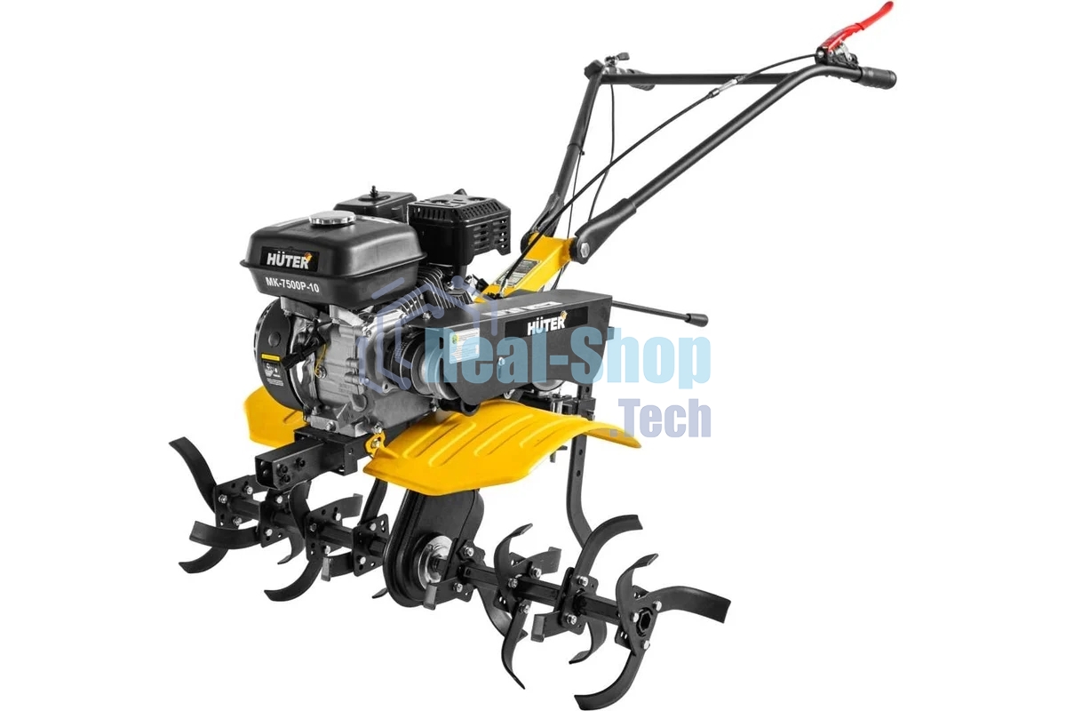 Мотоблок Huter МК-7500-10 (70/5/12) бензиновый 7.5л.с.