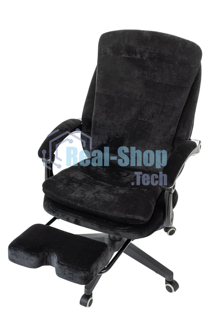 Кресло Бюрократ T-9950MSG-F/BLACK-PU черный, экокожа