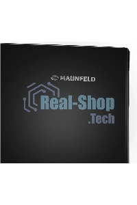 Холодильник Maunfeld MFF177NFBE черный, двухкамерный 263/170л морозилка сбоку, No Frost, Side by Side