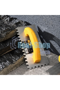 Кельма зубчатая прямоугольная Deli DL509310 230х100мм