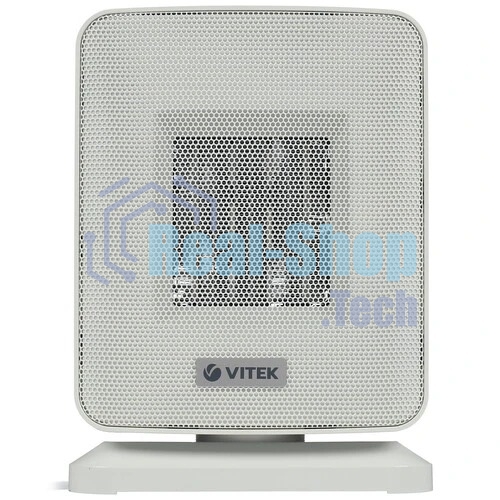 Тепловентилятор Vitek VT-2052 GY, серый, 1500 Вт, 20 м2, электронный термостат