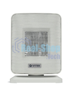 Тепловентилятор Vitek VT-2052 GY, серый, 1500 Вт, 20 м2, электронный термостат