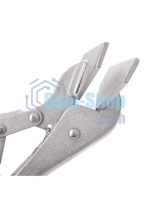 Зажимные клещи с плоскими губками Deli DL20016 250мм, регулировочный винт