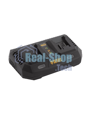 Устройство зарядное для аккумуляторов Denzel IBC-18-3.0-2, Li-Ion, 18В, 3,0 А, для двух батарей