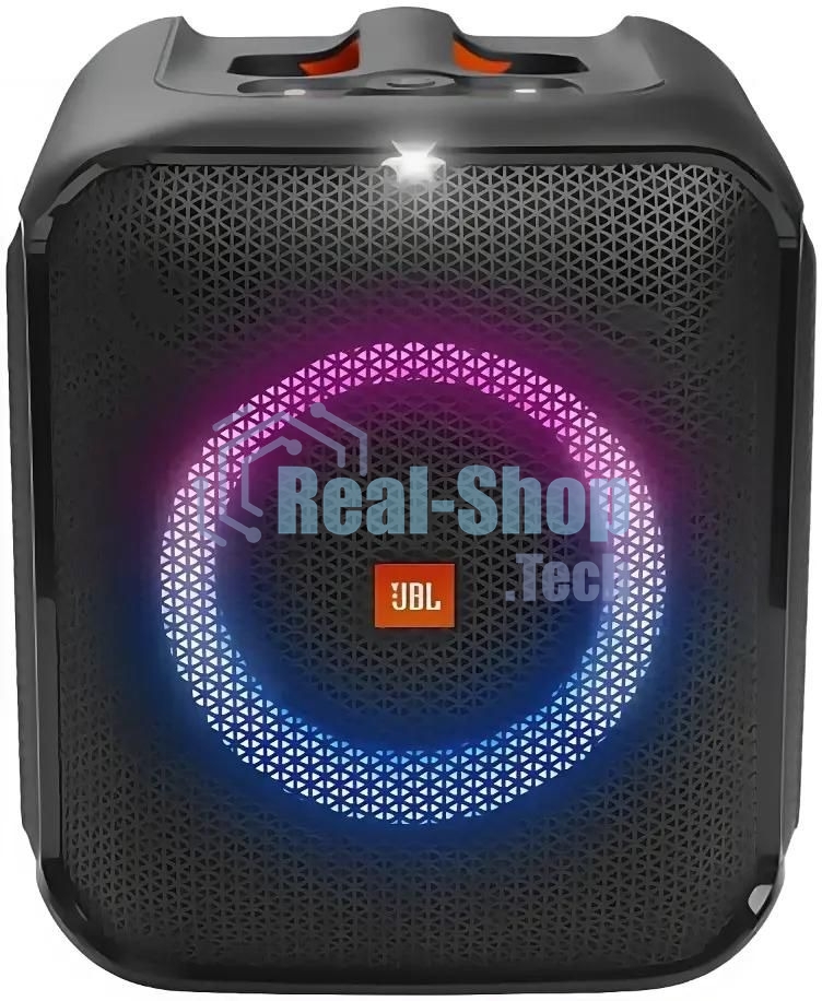 Минисистема Hi-Fi JBL PartyBox Encore Essential черный/оранжевый 100Вт USB BT