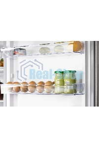 Холодильник Nordfrost NRB 164NF S серебристый двухкамерный 238/105л морозилка снизу