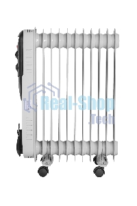 Обогреватель масляный EUROLUX ОМПТ-EU-12Н (12 секций) белый, 2500 Вт, 30 м2, термостат 67/3/20
