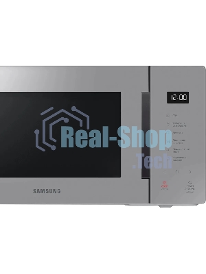 Микроволновая печь Samsung MS23T5018AG/BW серый, 23 л, 800 Вт, переключатели - сенсор