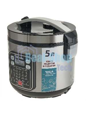 Мультиварка DELTA DL-6528 черная: 900 Вт,5л, 31 ПРОГРАММА (4)