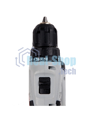 Дрель-шуруповерт ИНТЕРСКОЛ ДА-10/18ЭР 35 ПРОМО, 18 В, 2 Ач, 35 Нм, щеточный