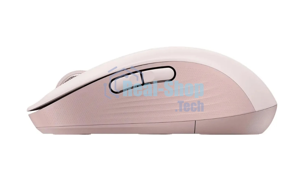 Мышь беспроводная Logitech Signature M650 розовый, 4000 dpi, радиоканал, Bluetooth, USB, кнопки - 5