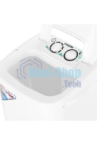 Стиральная машина Славда WS-85PE (R) белый, загрузка вертикальная 8,5 кг, 0 об/мин, класс А