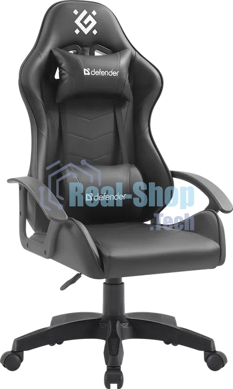 Кресло игровое Defender ORACLE черный CARBON
