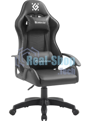 Кресло игровое Defender ORACLE черный CARBON