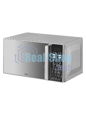 Микроволновая печь BBK 23MWC-982S/SB-M серебристый/черный, 23 л, 900 Вт, переключатели - сенсор