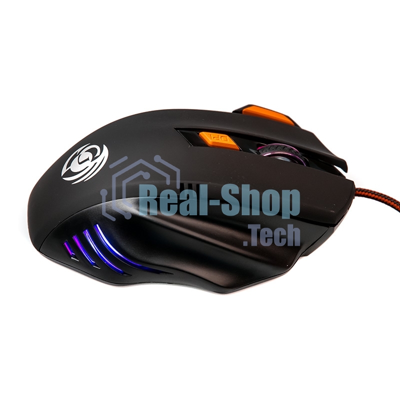 Мышь проводная Dialog Gan-Kata MGK-14U черный, 2400 dpi, USB, кнопки - 7