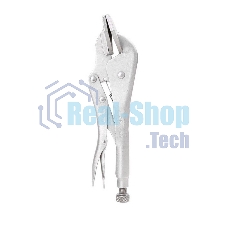 Зажимные клещи с плоскими губками Deli DL20016 250мм, регулировочный винт