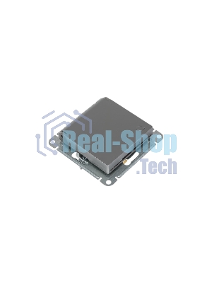 Механизм розетки 1-м СП AtlasDesign 16А IP20 с заземл. защ. шторки с крышкой сталь SchE ATN000946