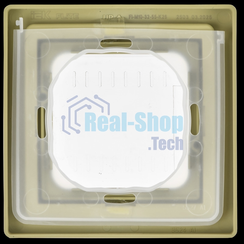 Рамка 1-местная IP55 Рпро-1-55-ФлО оливковый FLITE